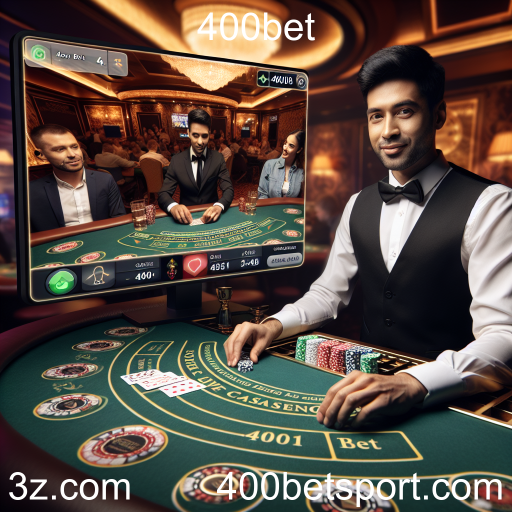 A Experiência do Cassino Ao Vivo no 400bet